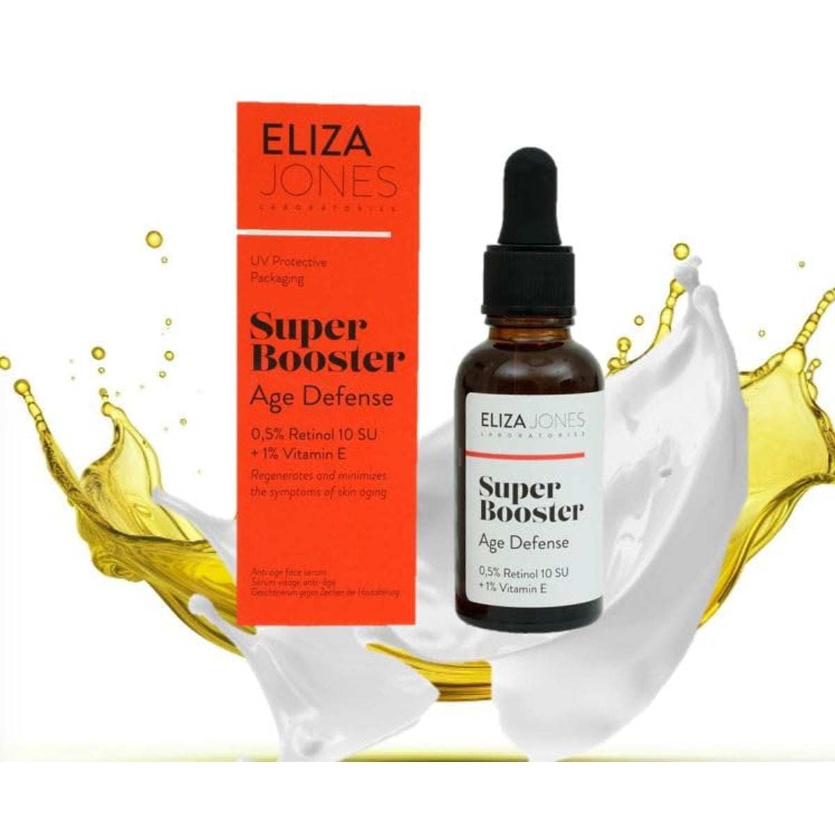Eliza Jones Super Booster Sérum Rétinol 0,5 % + Vitamine E 1 % 30 ml