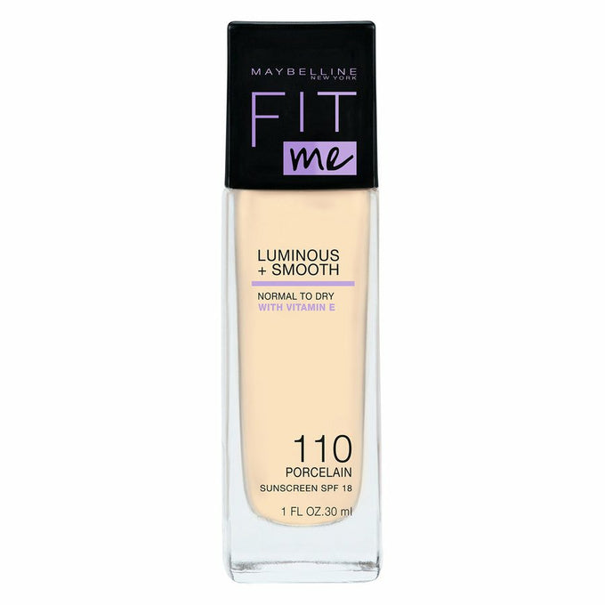 Maybelline Fit Me Luminous + Smooth SPF 18 – 110 Porcelain