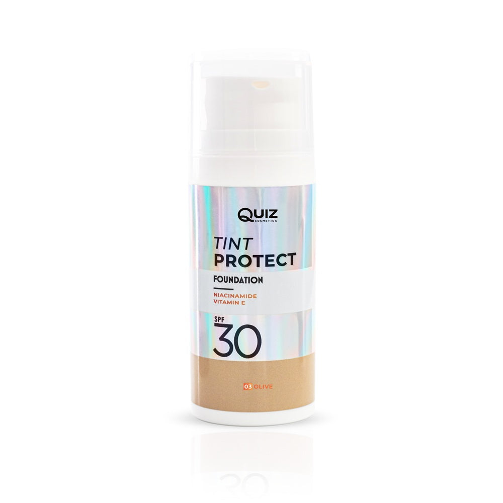 Quiz Cosmetics Tint Protect Foundation SPF 30 – N°03 Olive