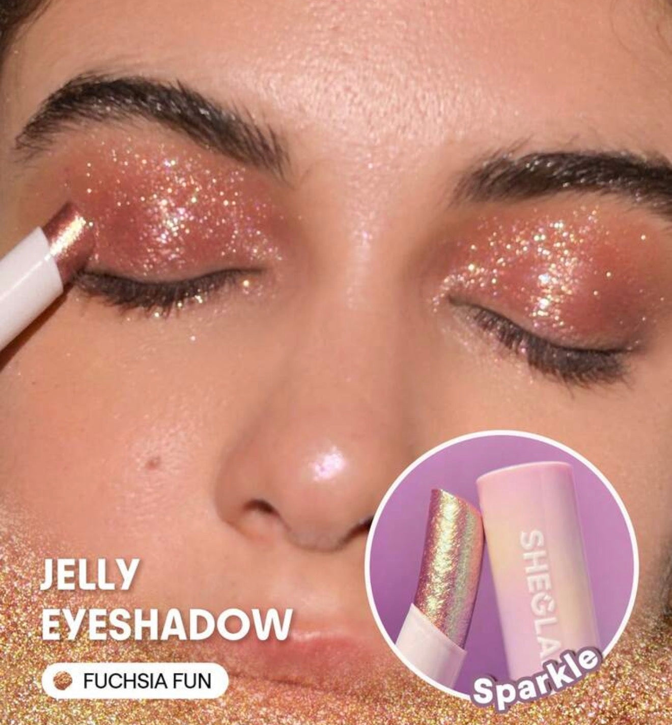 SHEGLAM Crystal Jelly Stick
Glaze-Fuchsia Fun