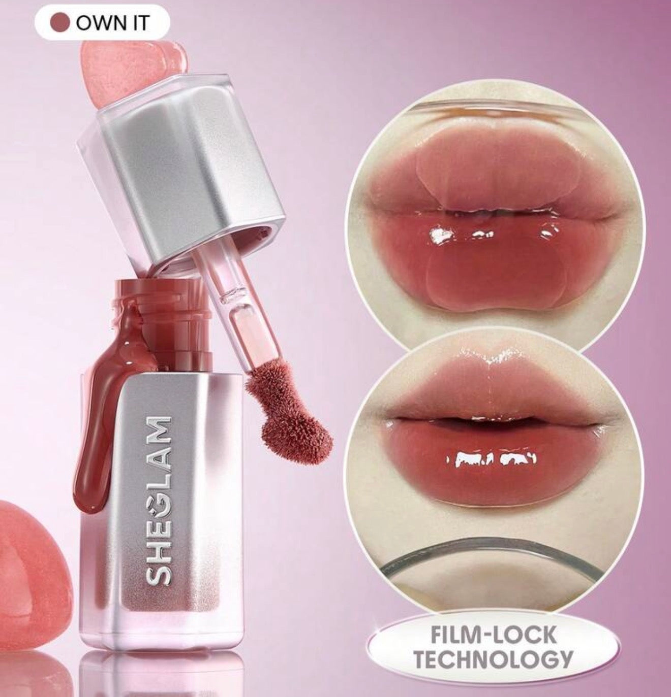 SHEGLAM Glass Lock Air Brillant
à LèVres-Own It