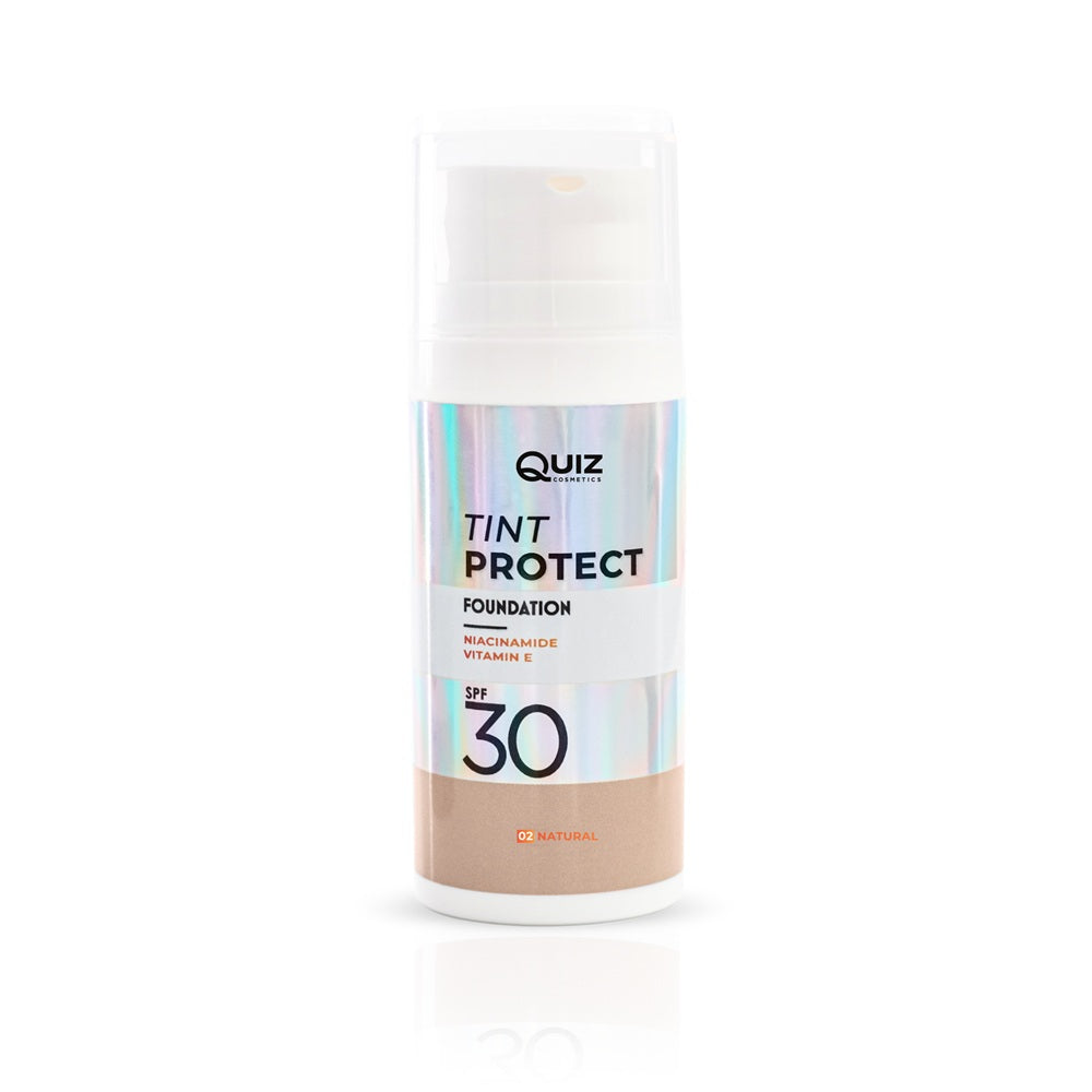 Quiz Cosmetics Tint Protect Foundation SPF 30 – N°02 Natural