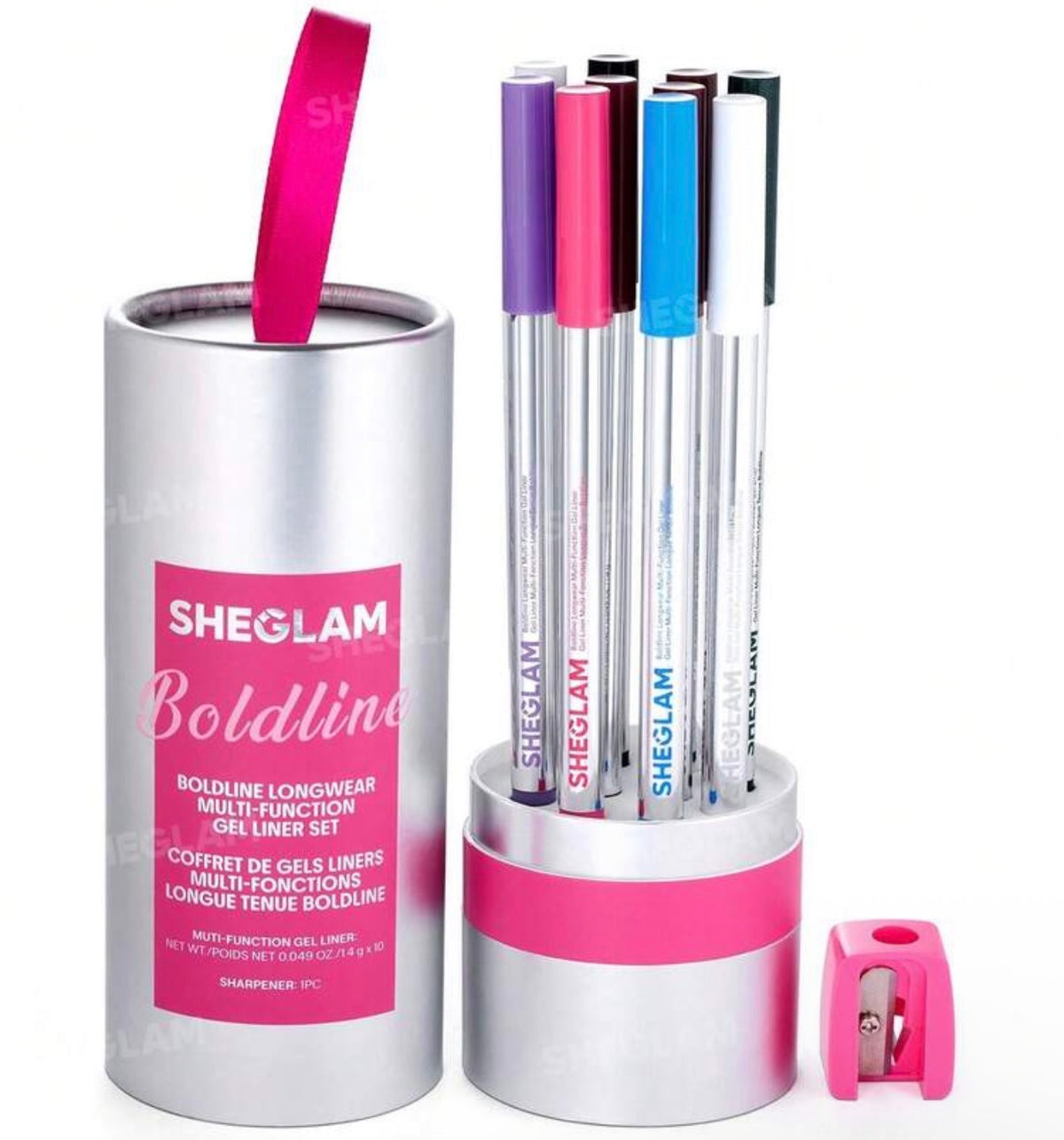SHEGLAM Boldline Eyeliner Gel
Multifonction Longue Tenue-Silver Kohl
Kajal Henna