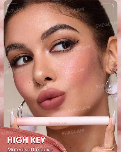 SHEGLAM Marshmallow Puff Stylo à Lèvres Flou – 111 High Key