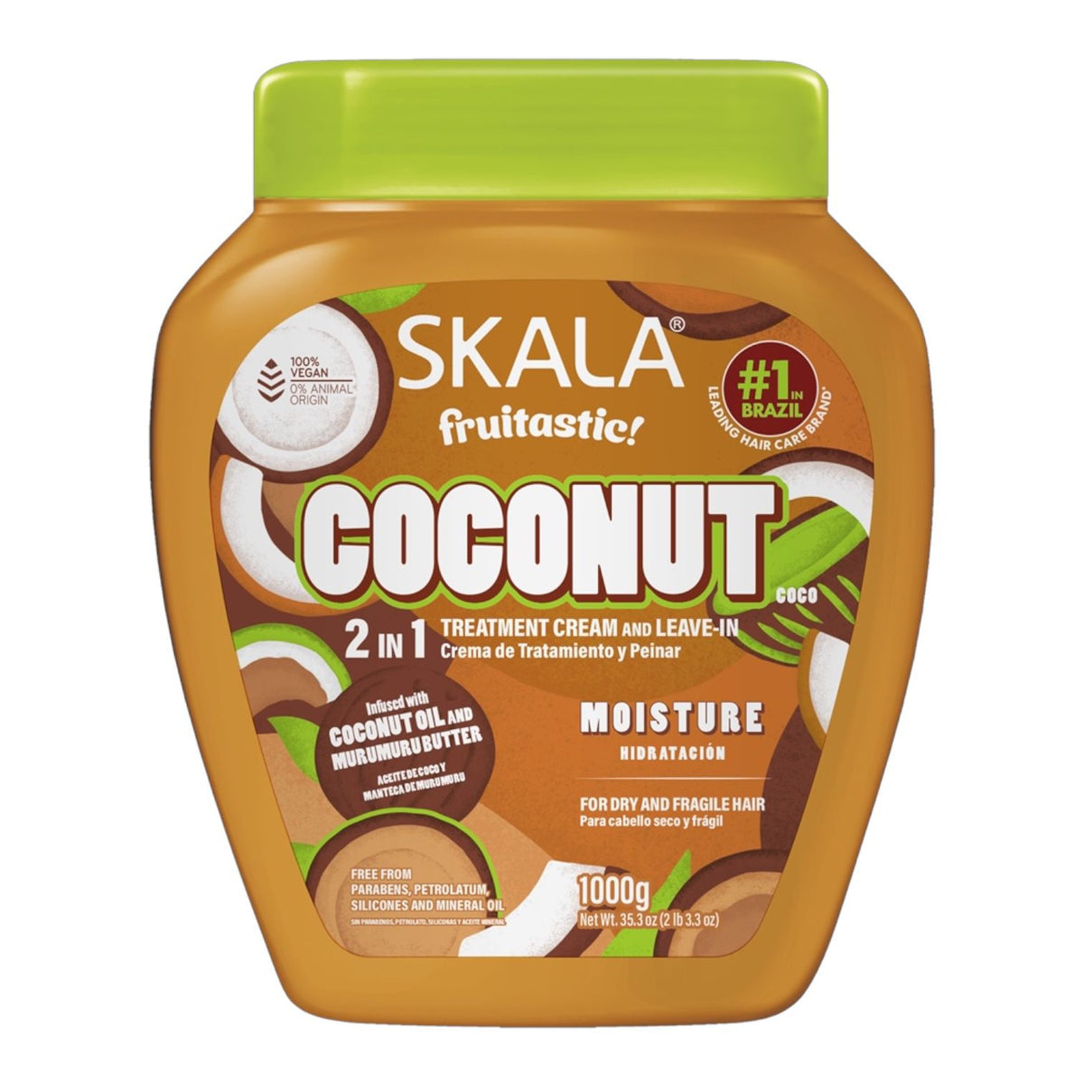 Skala Fruitastic Coconut Crème de Soin 2en1 – 1 kg