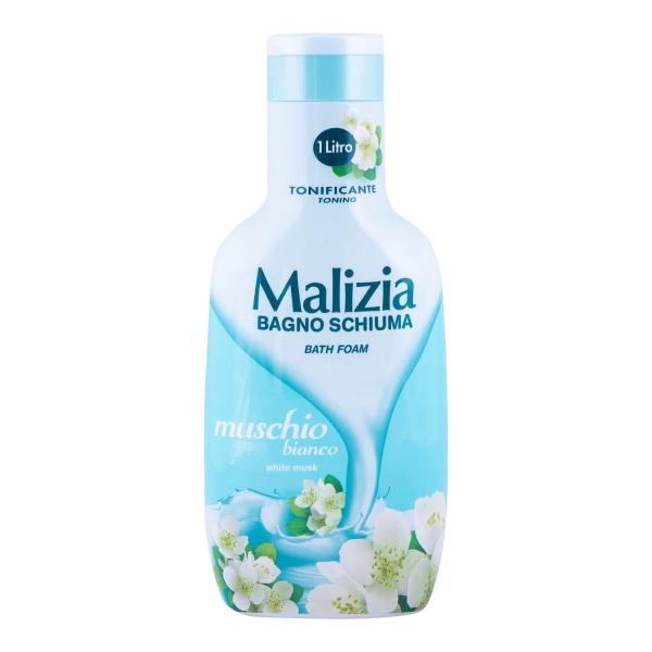 Malizia Gel Douche Musc Blanc 1 L