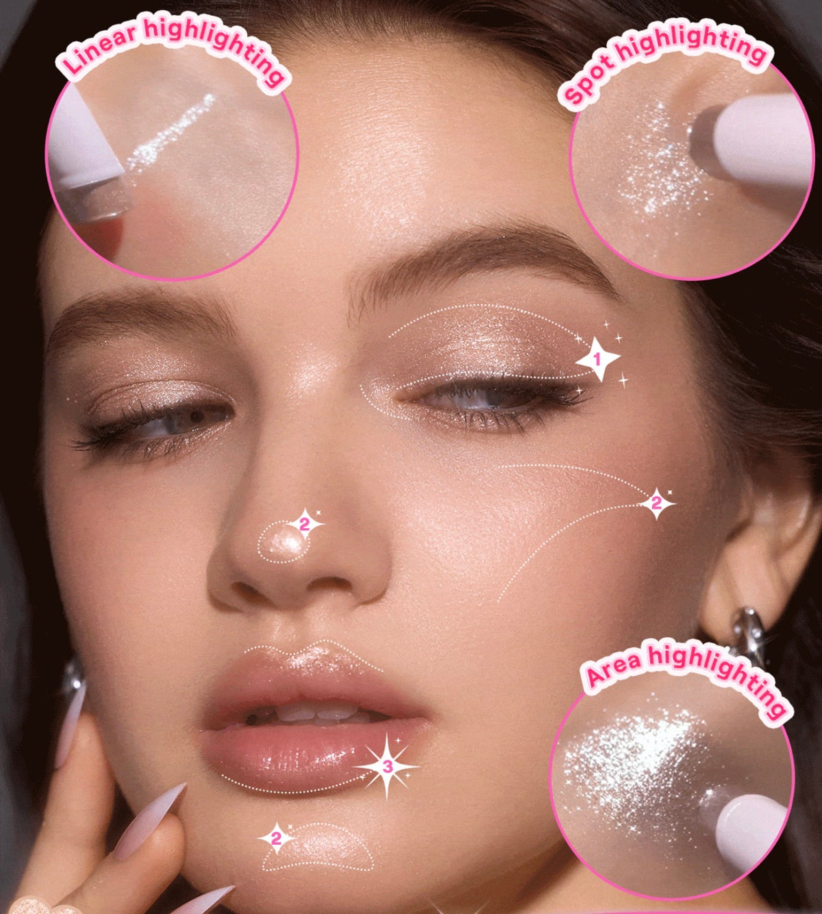 SHEGLAM Crystal Jelly BâTon
Illuminateur-Champagne Gleam