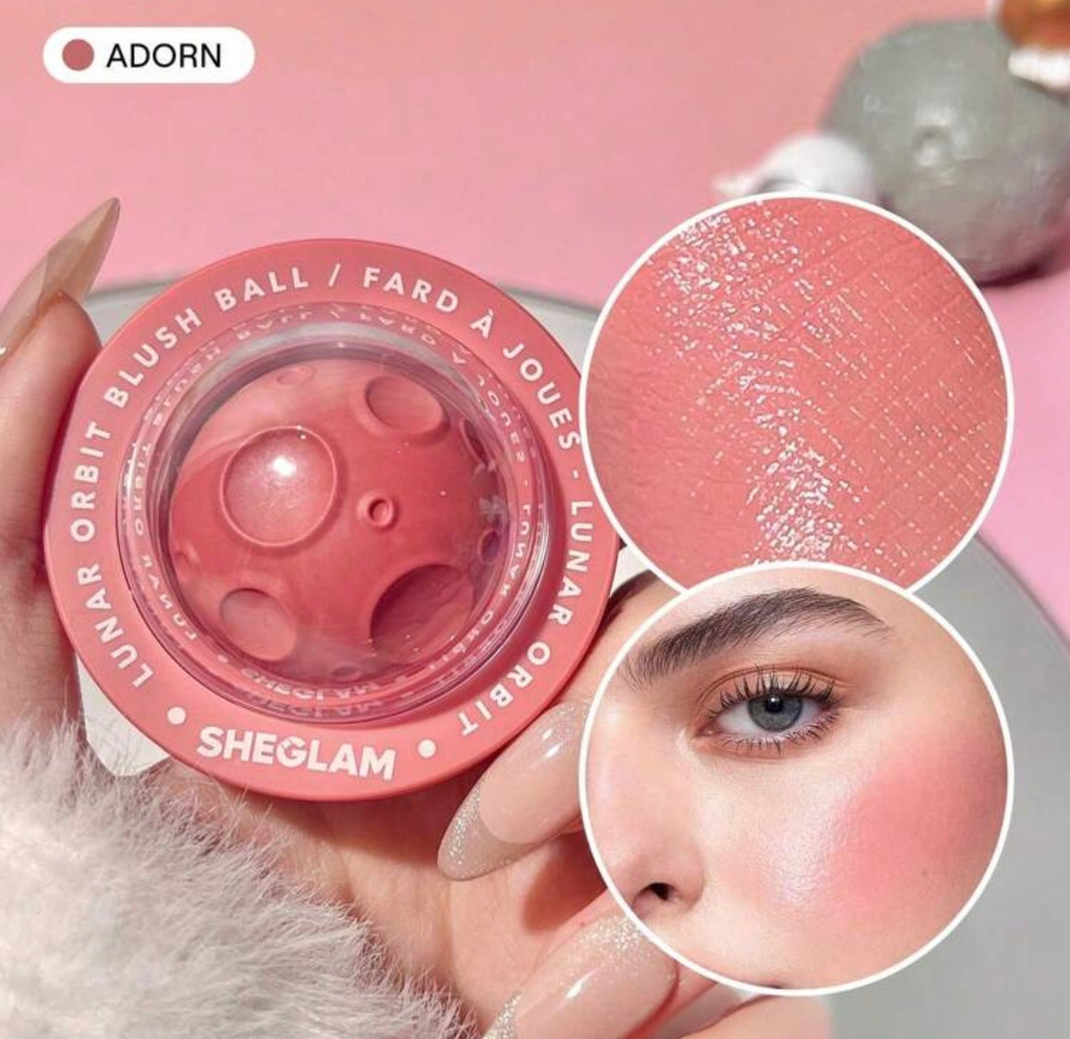 SHEGLAM Lunar Orbit Boule De Blush-Adorn Rouge