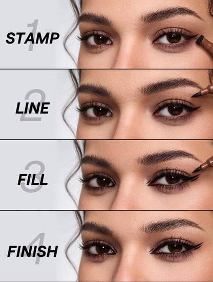 SHEGLAM Wing It Duo Eyeliner Waterproof – Black