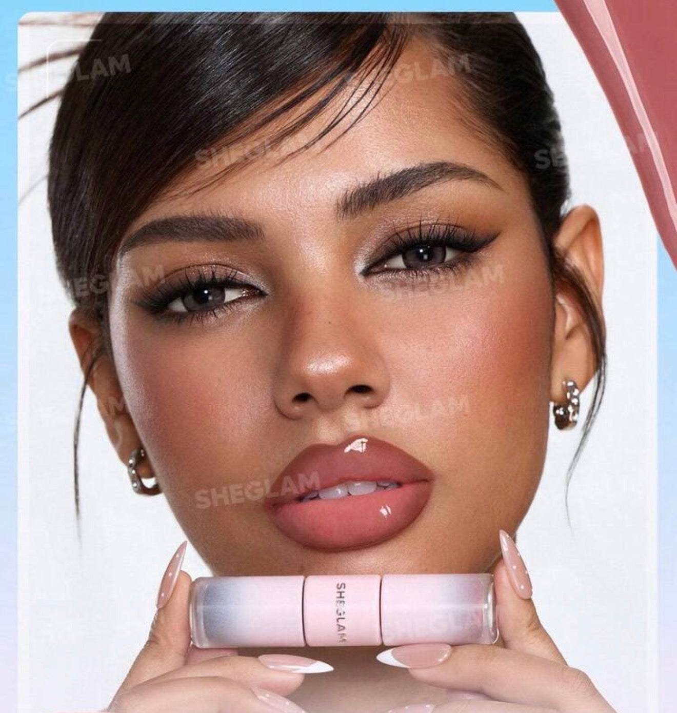 SHEGLAM Line To Shine Duo Tint
LèVres Peel-Off & Gloss-114 Pink Macaron Combo 2-En-1