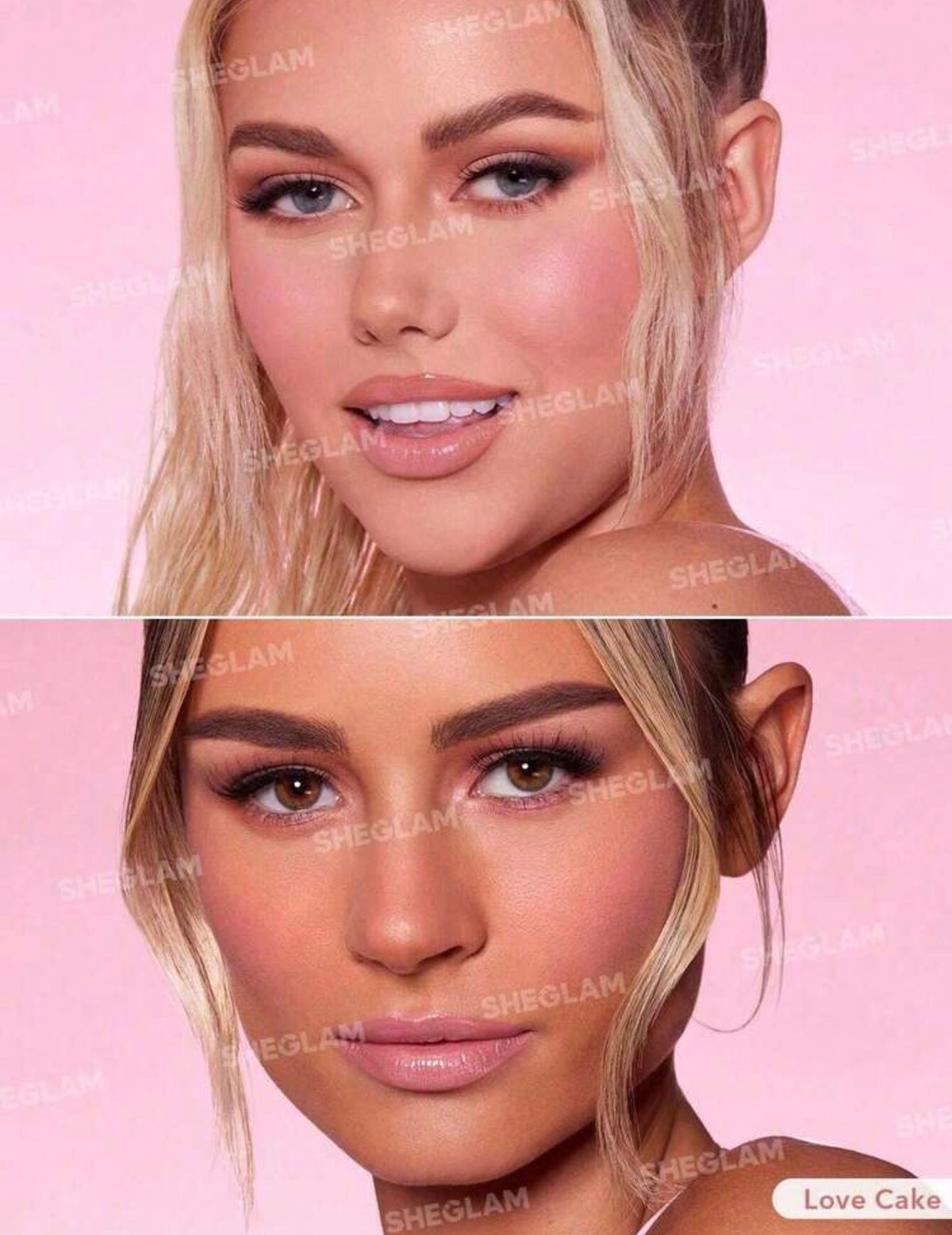 SHEGLAM Color Bloom Blush
Liquide Fini Mat-Love Cake