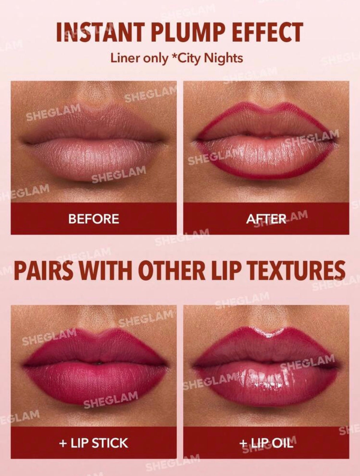 SHEGLAM Lip Facts Crayon à
LèVres-