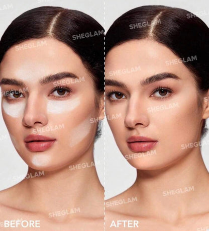 SHEGLAM Insta-Ready Duo Poudre Fixatrice Visage & Anti-Cernes – Translucent