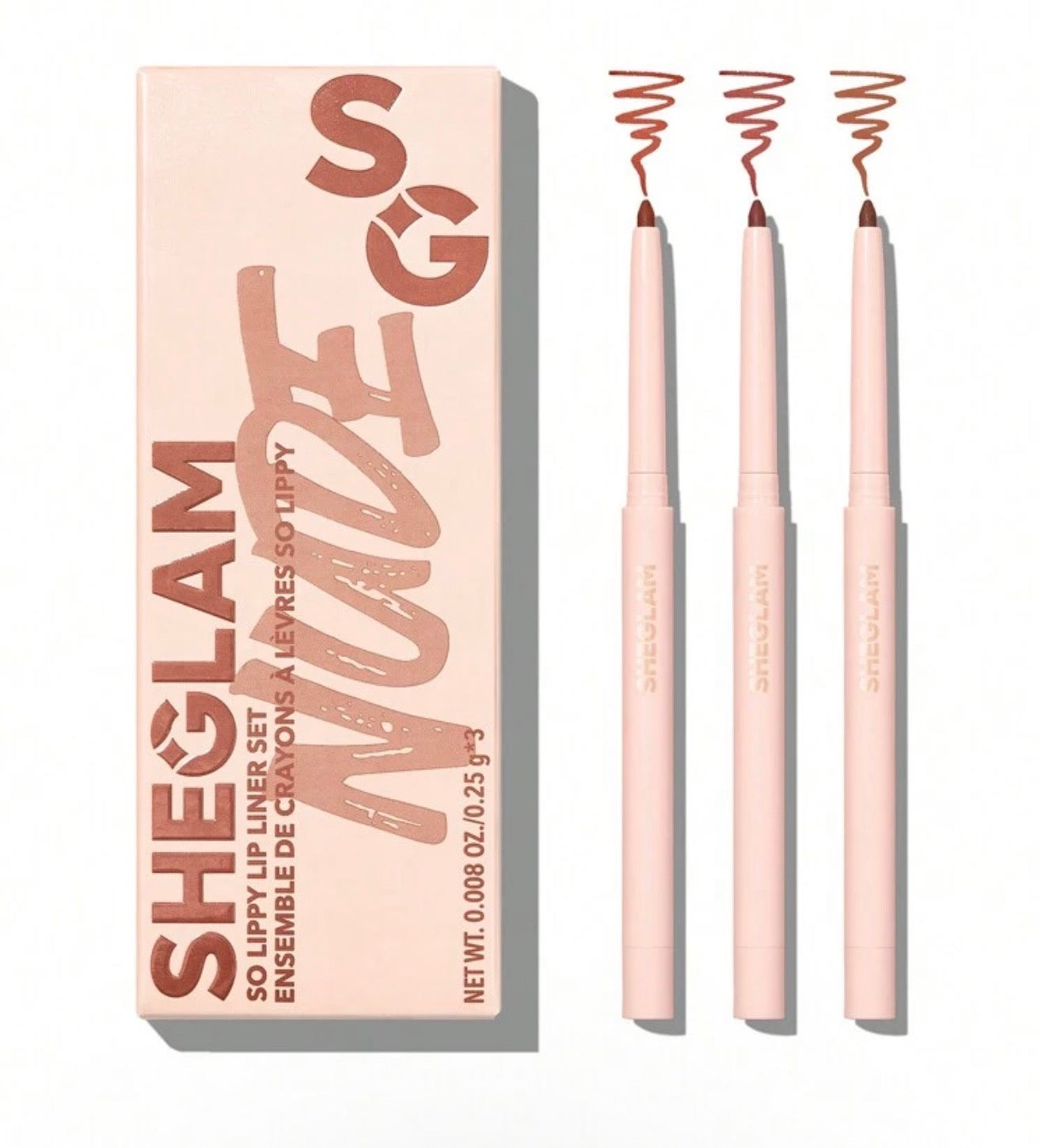 SHEGLAM So Lippy Set Crayon à
LèVres-Au Naturel Rouge