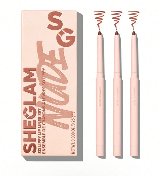 SHEGLAM So Lippy Coffret Crayons à Lèvres – Au Naturel