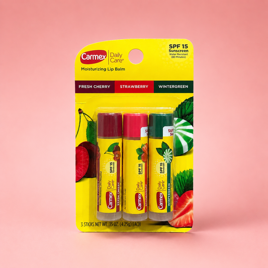 PACK CARMEX DAILY CARE MOISTURAZING LIP BALM 3PCS
