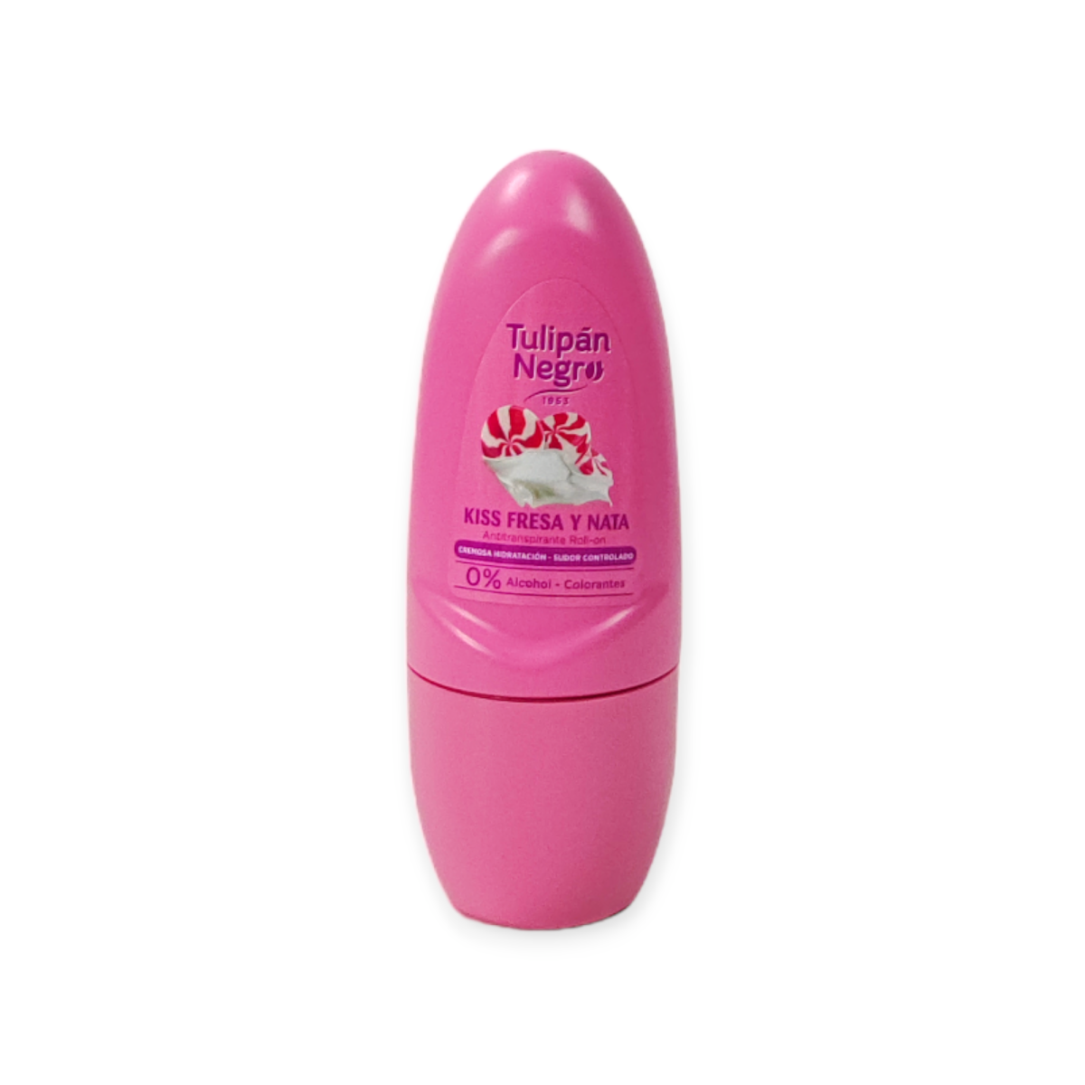 Tulipán Negro Fresa & Nata Déodorant Roll-On – 50 ml