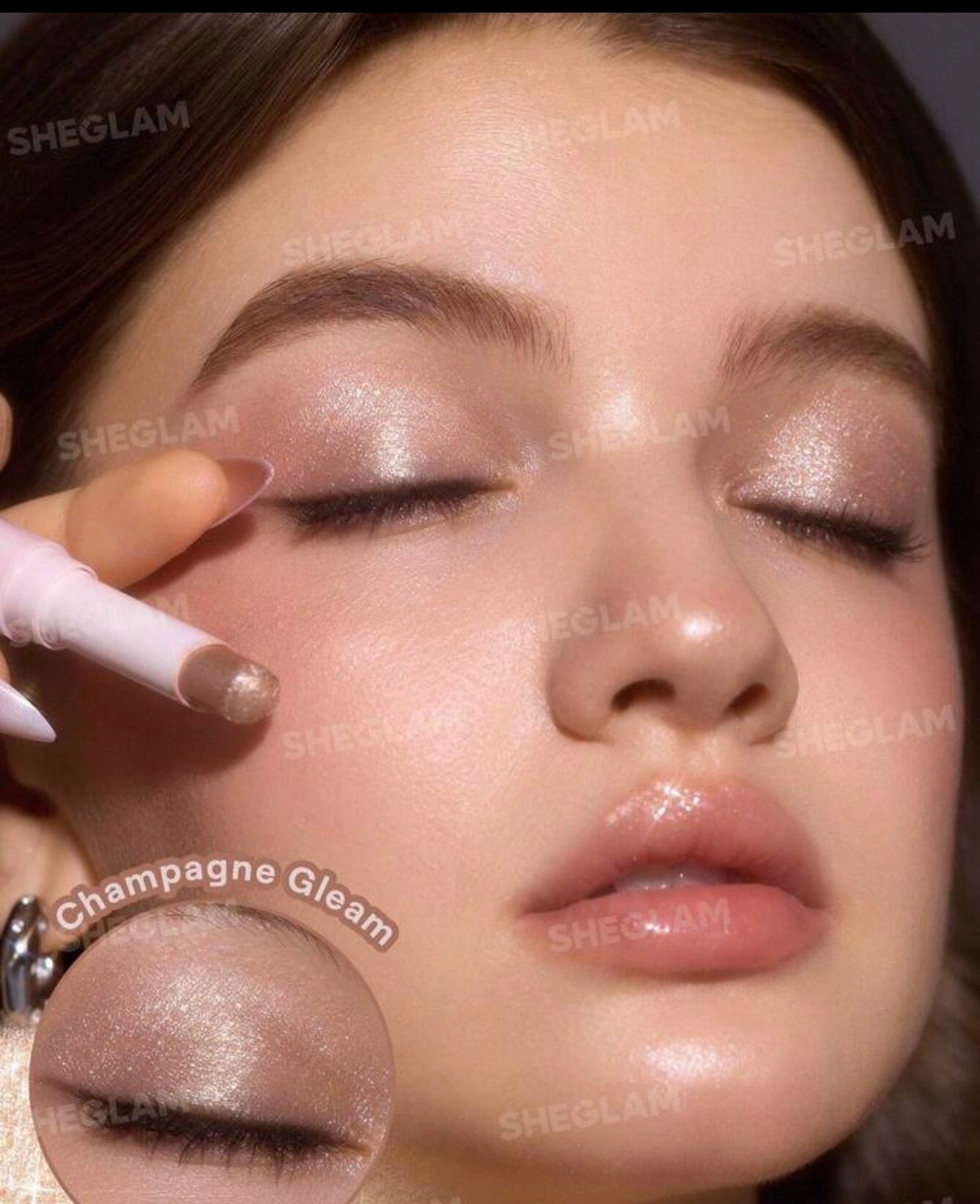SHEGLAM Crystal Jelly BâTon
Illuminateur-Champagne Gleam