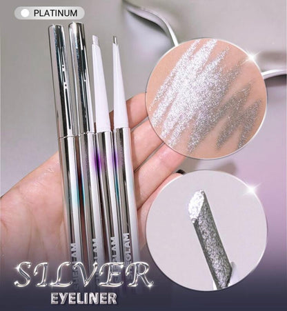 SHEGLAM Silver Strobe Eyeliner Métallique – Platinum