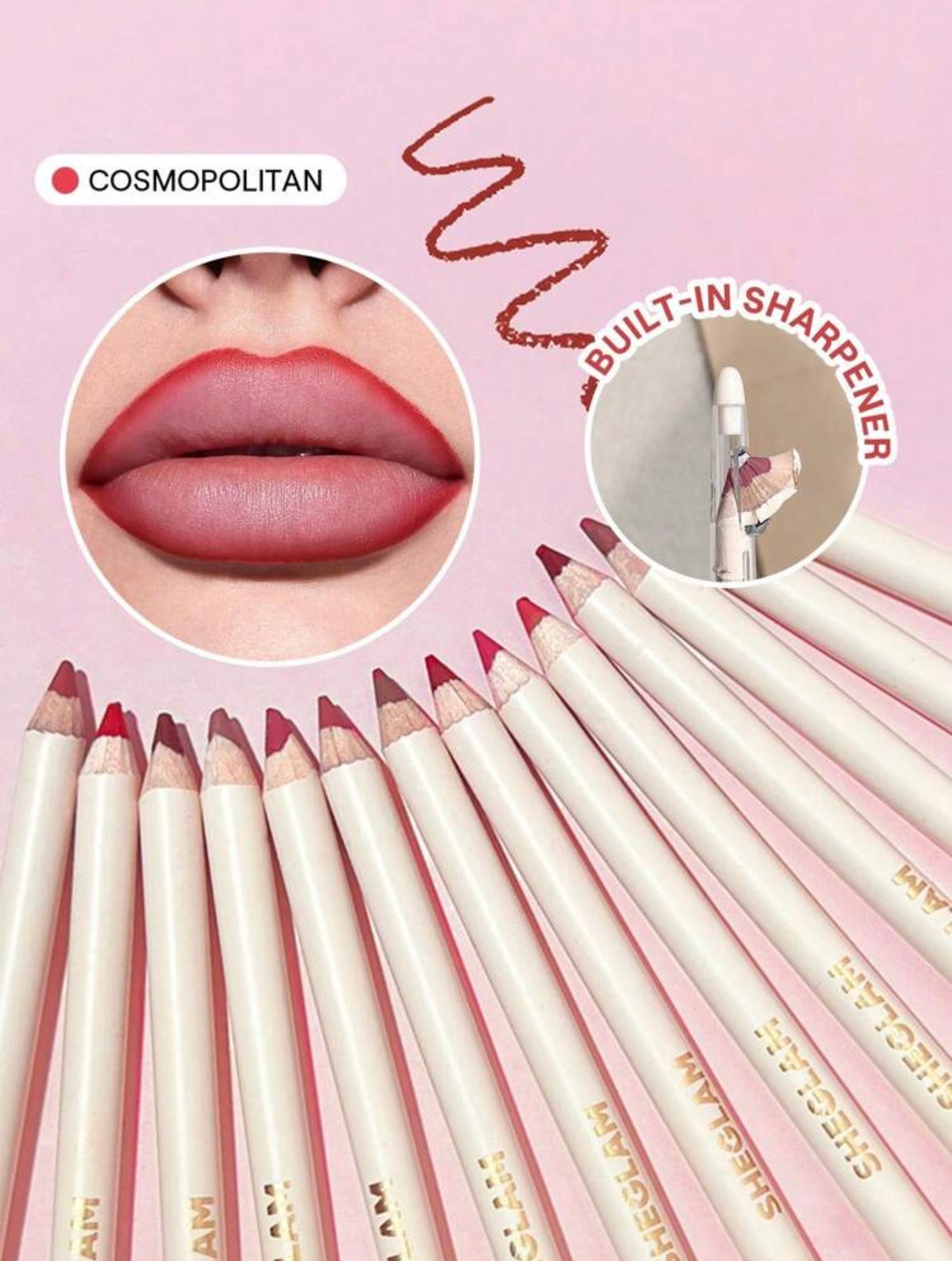 SHEGLAM Lip Facts Crayon à
LèVres-