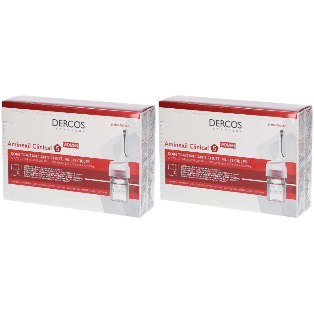 Vichy Dercos Aminexil Clinical 5 Femme 21 x 6 ml