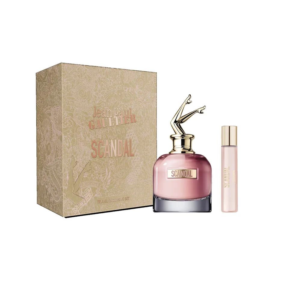 JEAN PAUL GAULTIER SCANDAL COFFRET_EAU DE PARFUM + VOYAGE SPRAY_ - FEMME