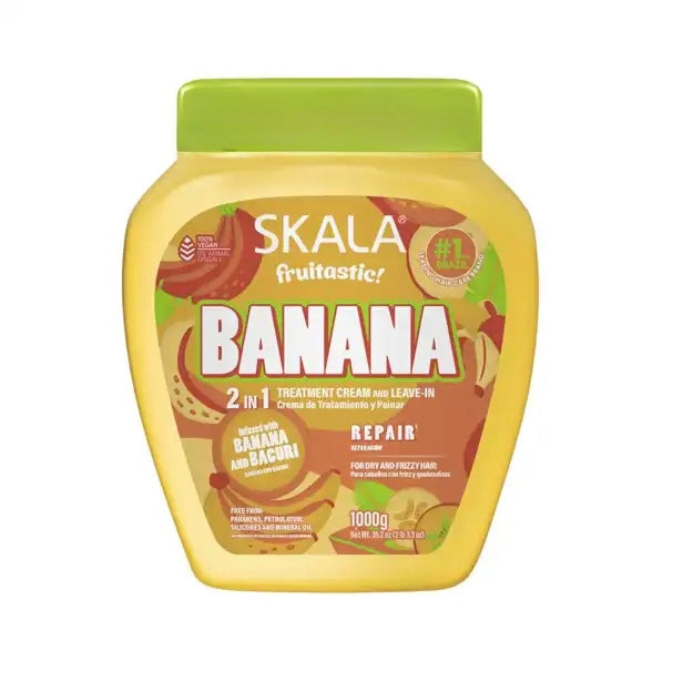 CRÈME DE SOIN & LEAVE-IN 2 EN 1 SKALA FRUITASTIC BANANE 1000G