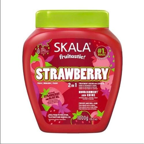 SKALA FRUITASTIC STRAWBERRY 2 IN 1 TREATMENT CREAM & LEAVE-IN 1000G