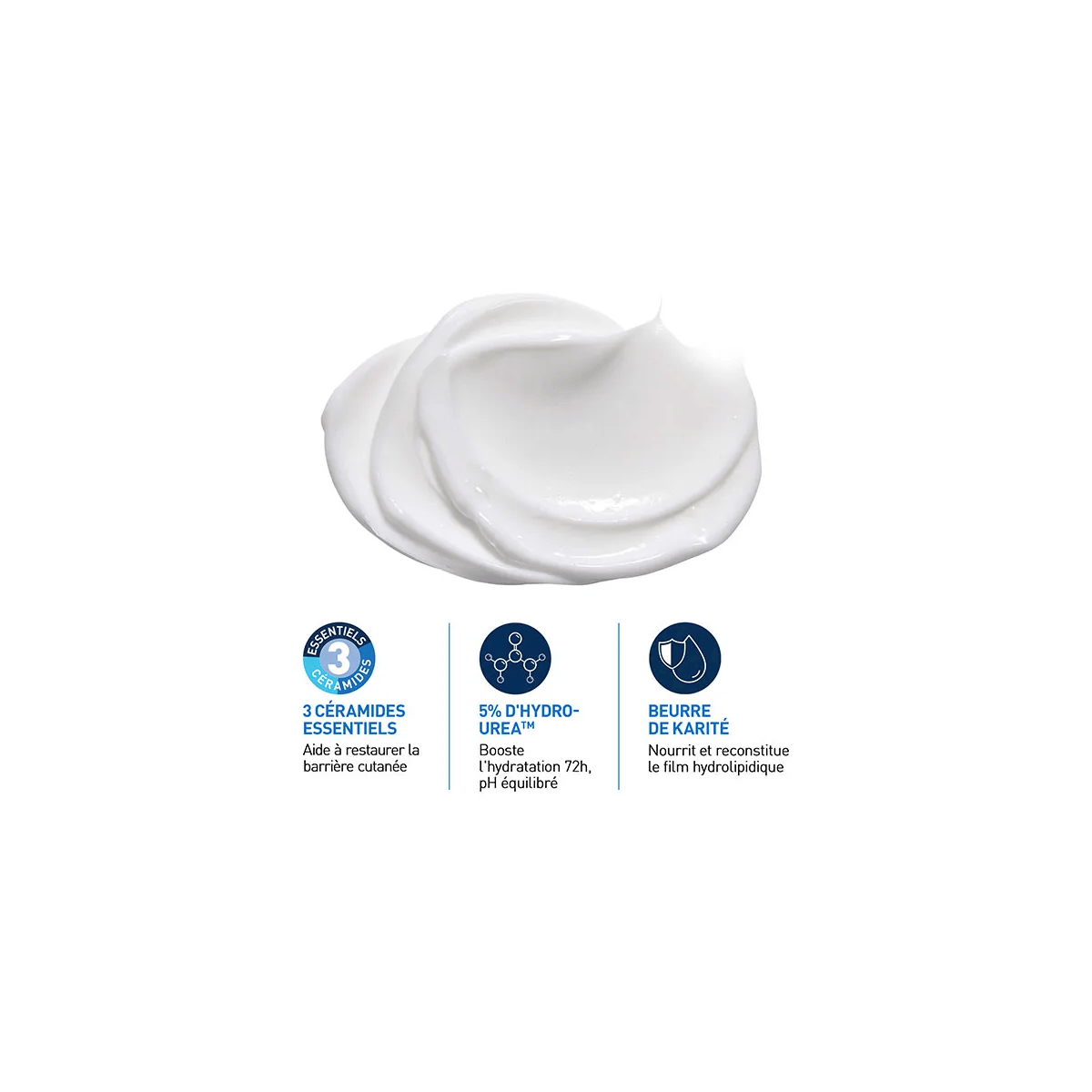 CeraVe Baume Hydratant Intensif 340 g + Cadeaux Offerts