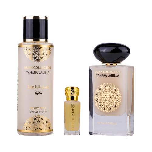 Gulf Orchid Coffret Musk Collection Tahara Vanille 3 pièces