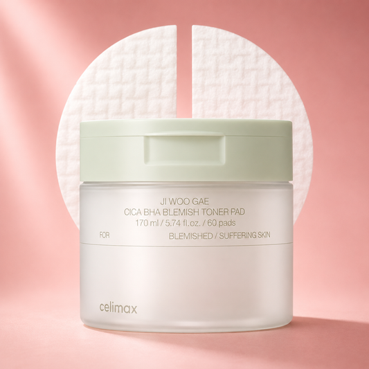 CELIMAX JI WOO GAE CICA BHA
BLEMISH TONER PAD