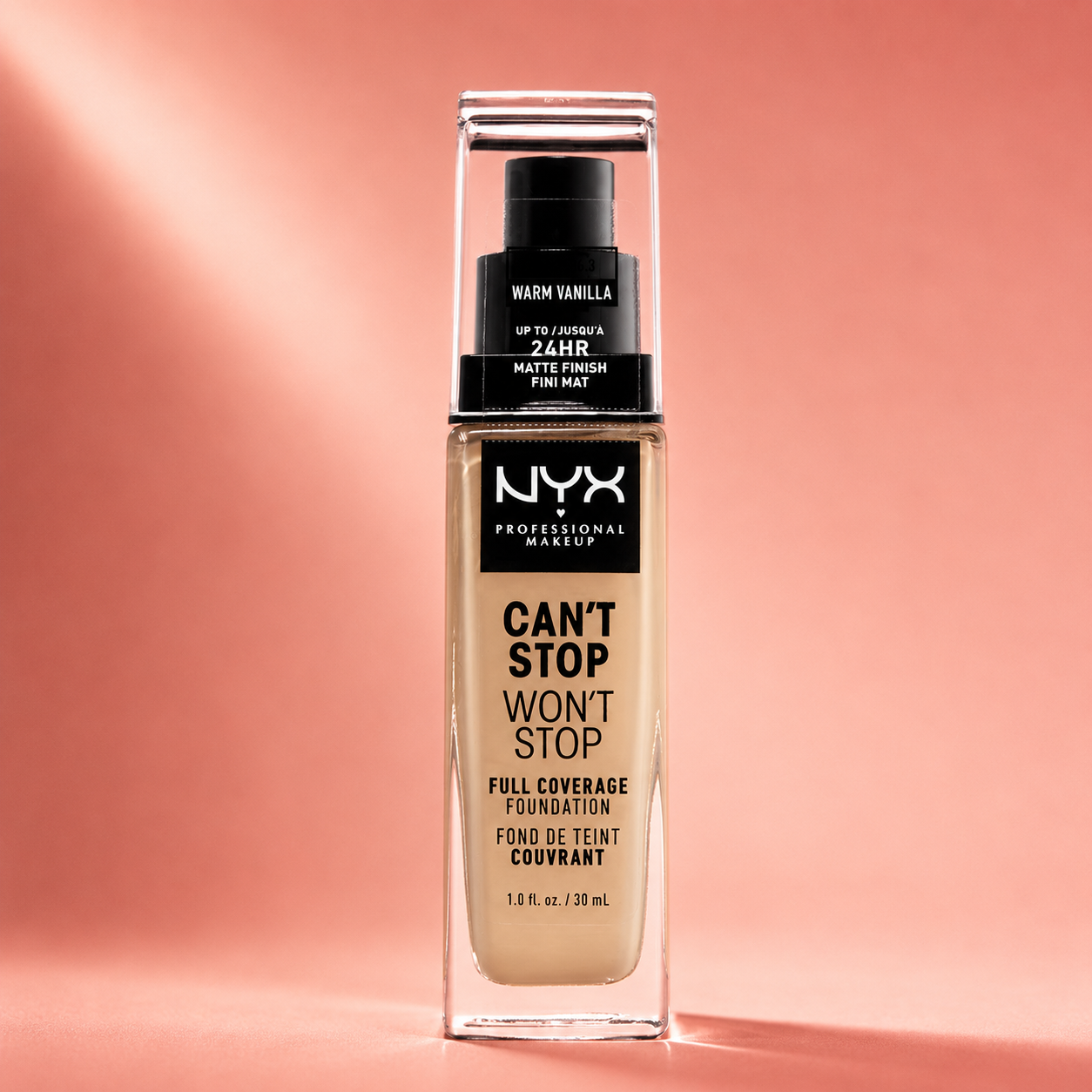 FOND DE TEINT LIQUIDE - CAN'T STOP WON'T STOP - WARM VANILLA