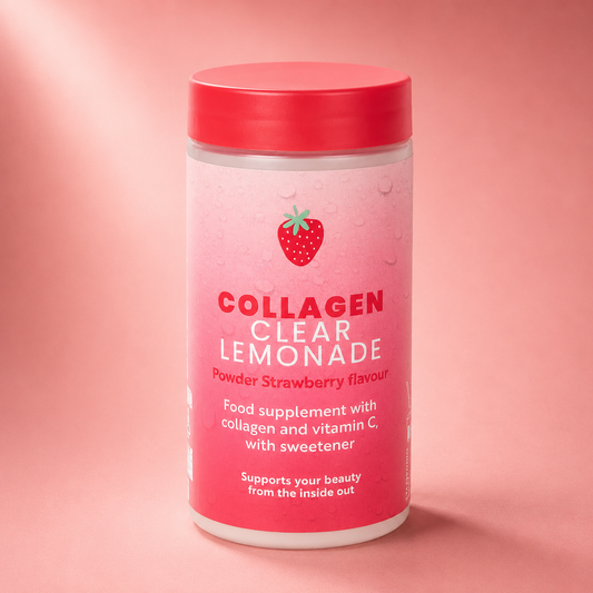 COLLAGEN CLEAR LEMONADE - POWDER STRAWBERRY FLAVOUR