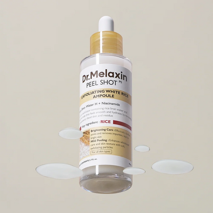 Dr.Melaxin Peel Shot Exfoliating White Rice Ampoule