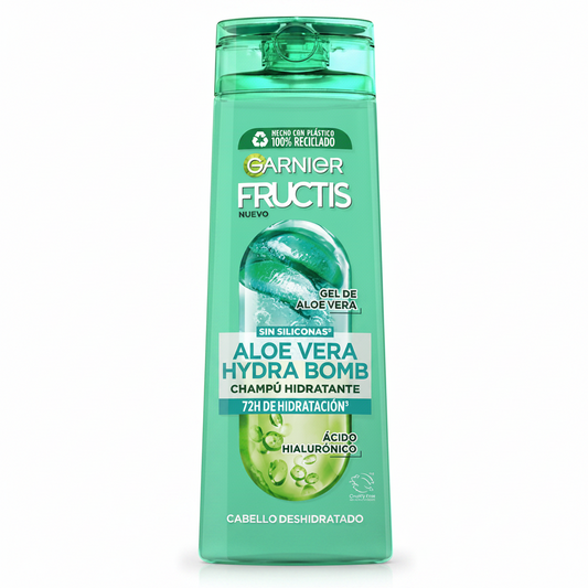 GARNIER SHAMPOO ALOR VERA & HYDRA BOMB