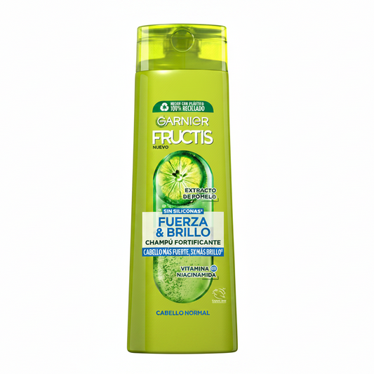 GARNIER SHAMPOO FUERZA & BRILLO