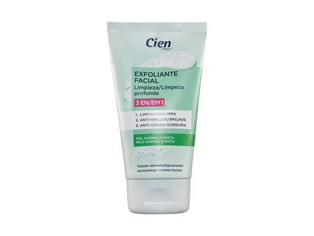 CIEN EXFOLIANTE FACIAL 3 EN 1