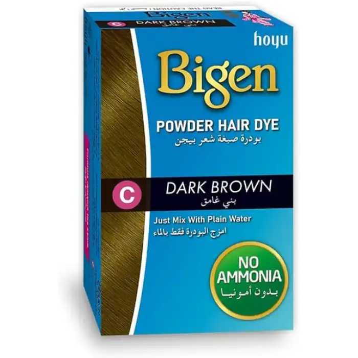 BIGEN POWDER HAIR DYE DARK BROWN