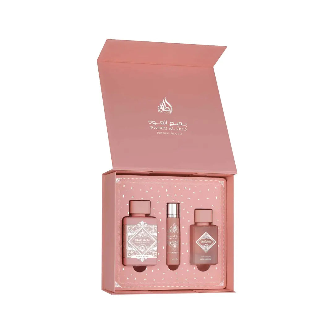 LATTAFA BADE'E AL OUD GIFT SET* _SET ROSE