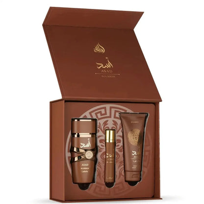 Lattafa Asad Bourbon Coffret 3 pièces
