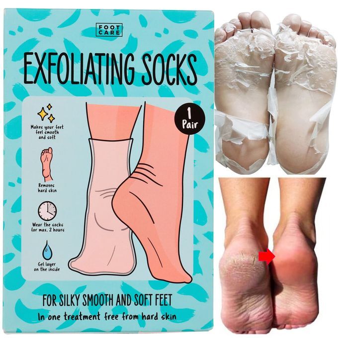 EXFOLIATING SOCKS 1 PAIR