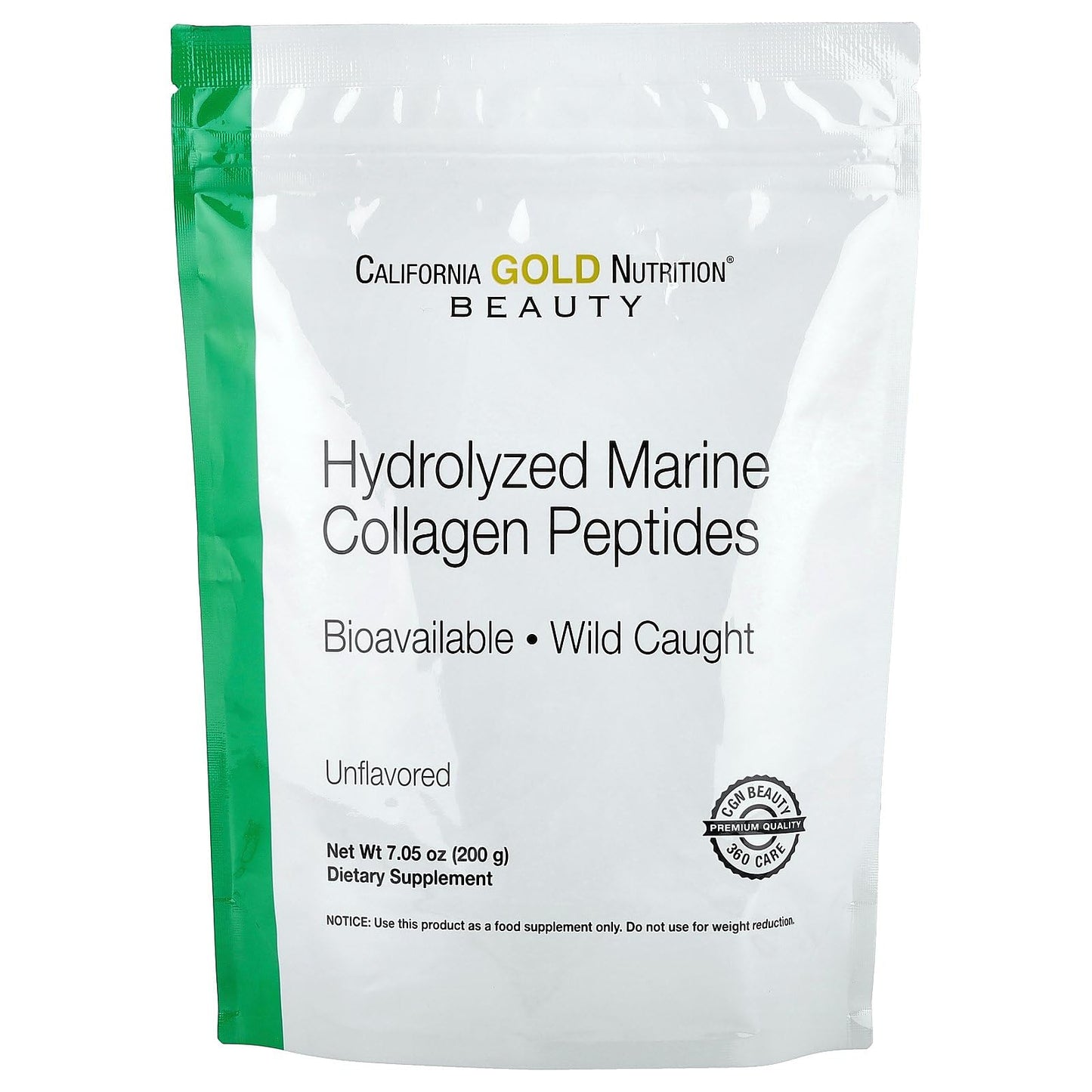 CALIFORNIA GOLD NUTRITION HYDROLYZED MARINE COLLAGEN PEPTIDES