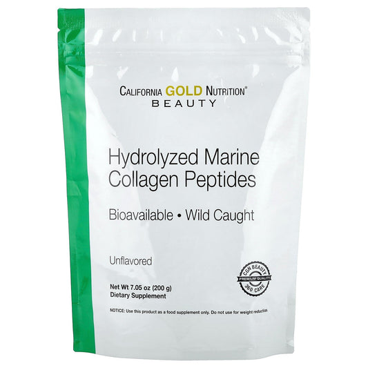 CALIFORNIA GOLD NUTRITION HYDROLYZED MARINE COLLAGEN PEPTIDES