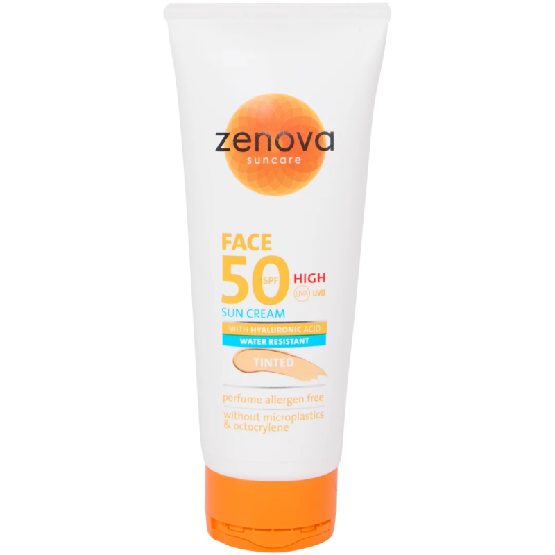 ZENOVA FACE SUN CREAM SPF 50+ TINTED