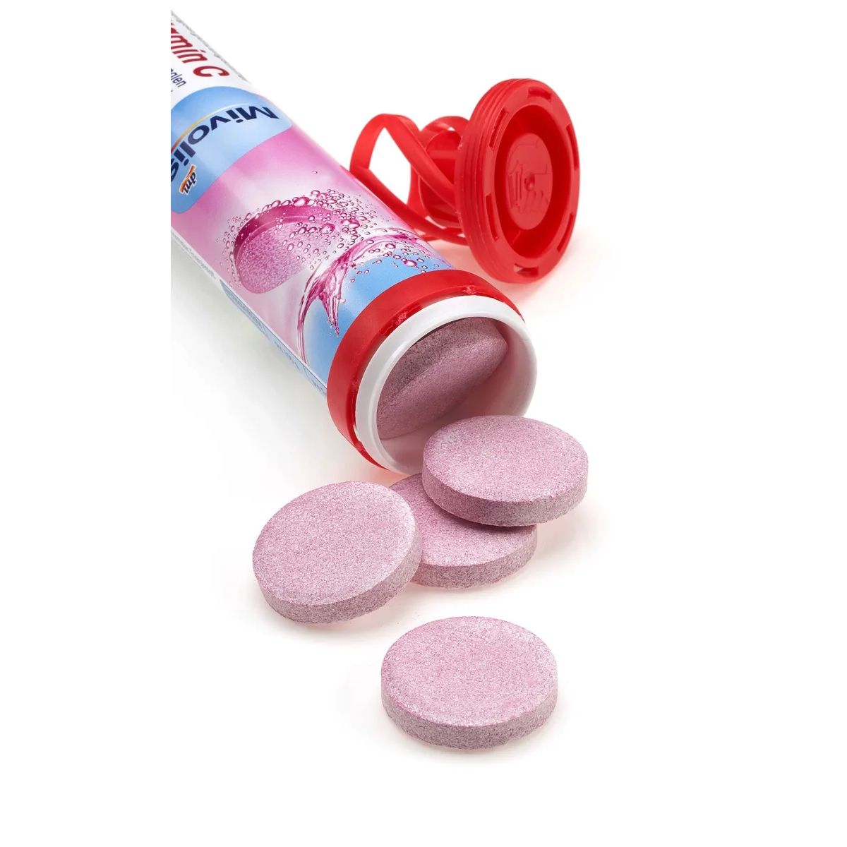 MIVOLIS IRON + VITAMIN C EFFERVESCENT TABLETS