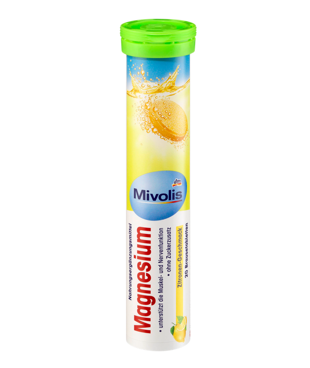 MIVOLIS MAGNESIUM EFFERVESCENT TABLETS