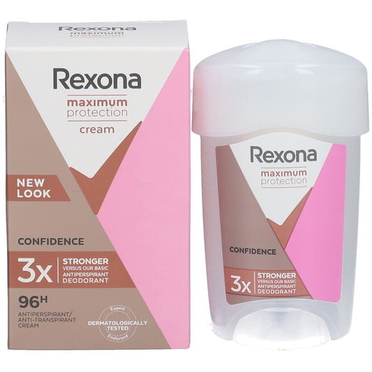 Rexona Maximum Protection Confidence Crème-Stick Anti-Transpirant 96h