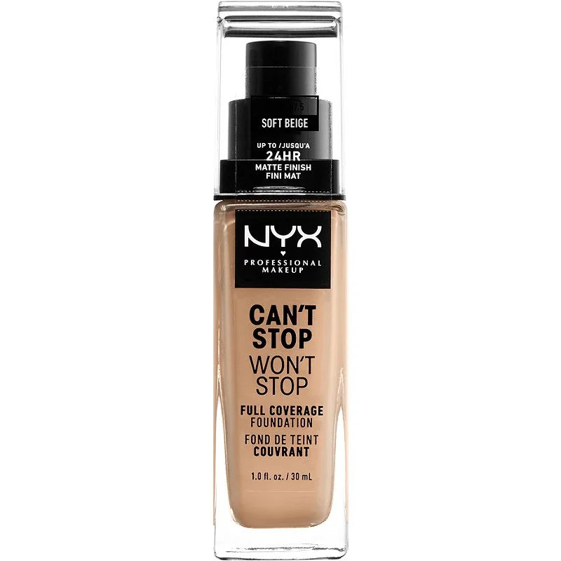 NYX Professional Makeup Can't Stop Won't Stop Fond de Teint Liquide – 03 Fair