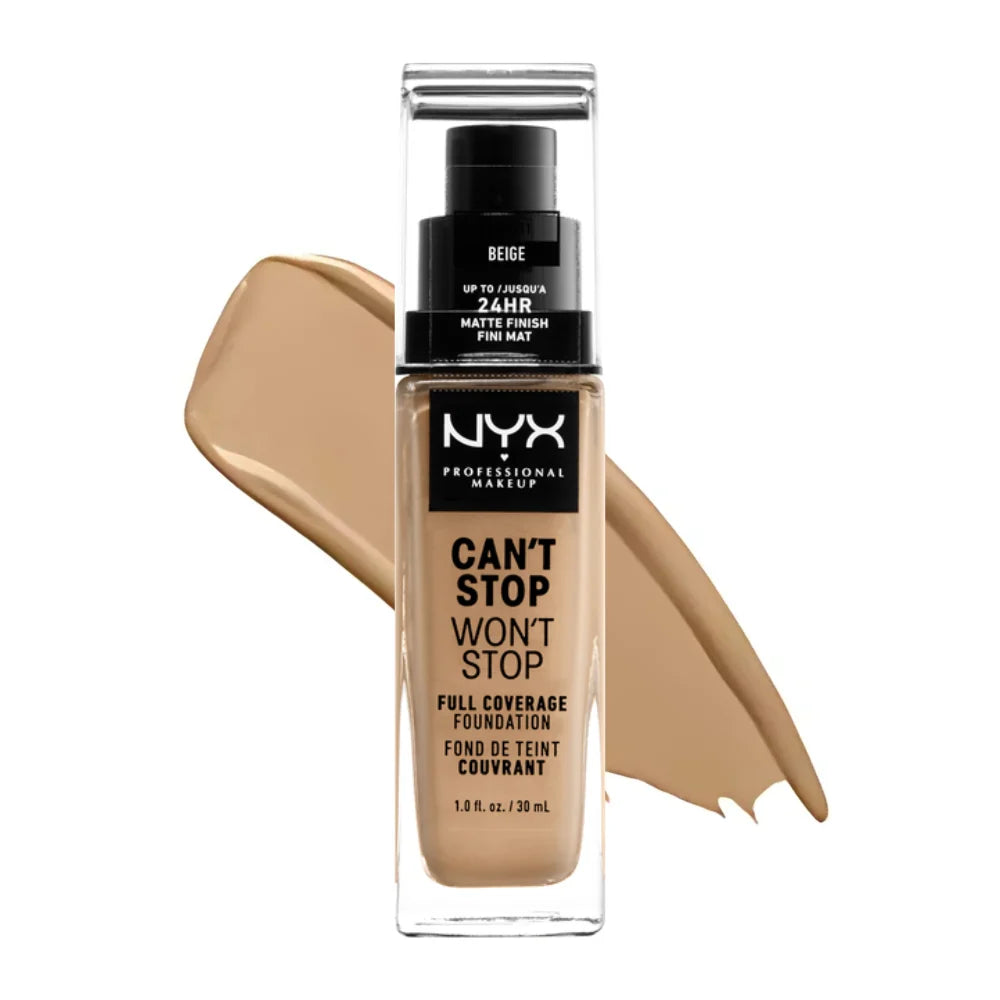 NYX Professional Makeup Can't Stop Won't Stop Fond de Teint Liquide – 11 beige