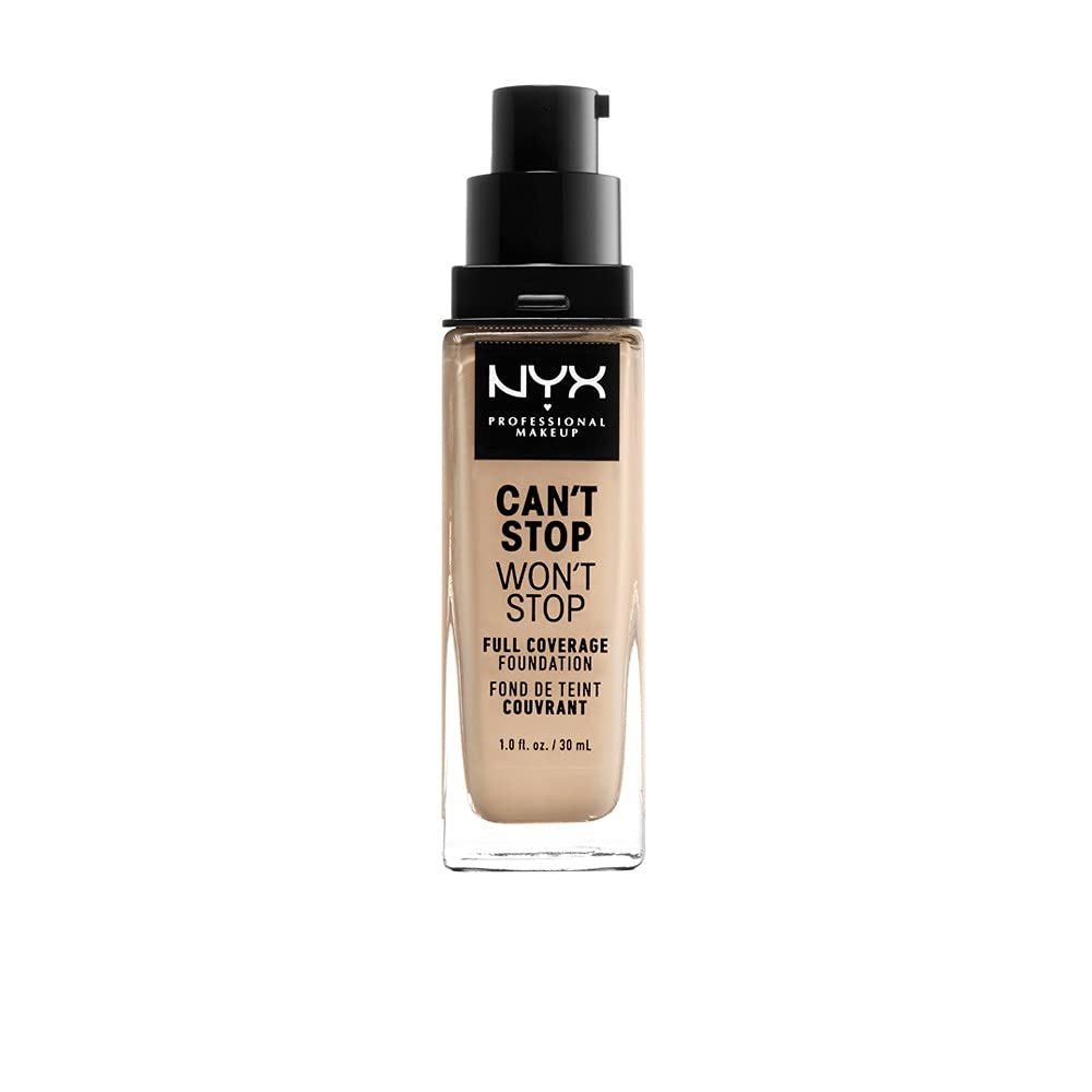 NYX Professional Makeup Can't Stop Won't Stop Fond de Teint Liquide – 04 Cool Porcelain